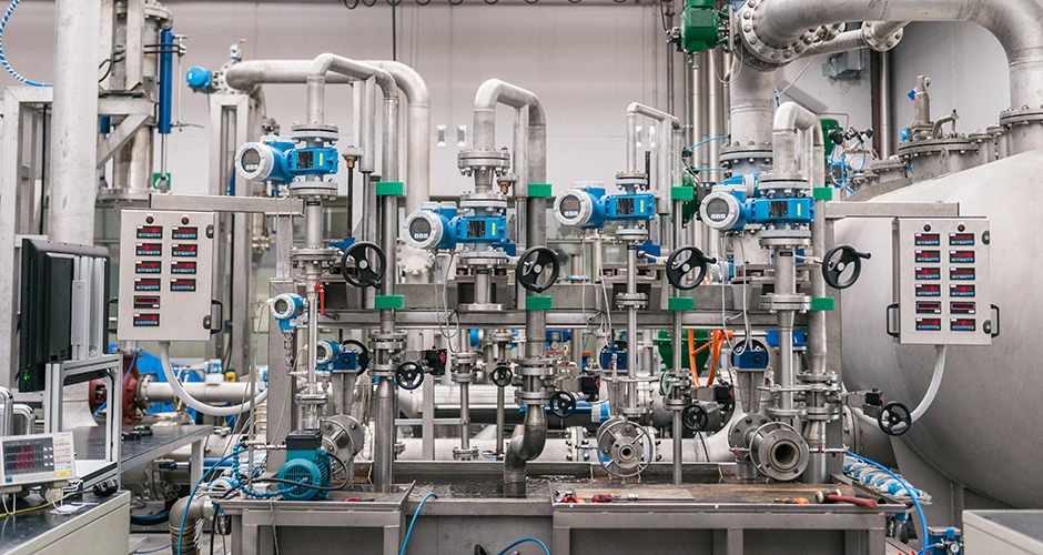 Ein hochmoderner Prüfraum für die Abnahmeprüfung der Elektropumpen
